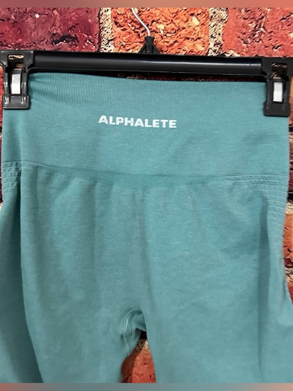 Alphalete Seafoam High-Waist Seamless Leggings
